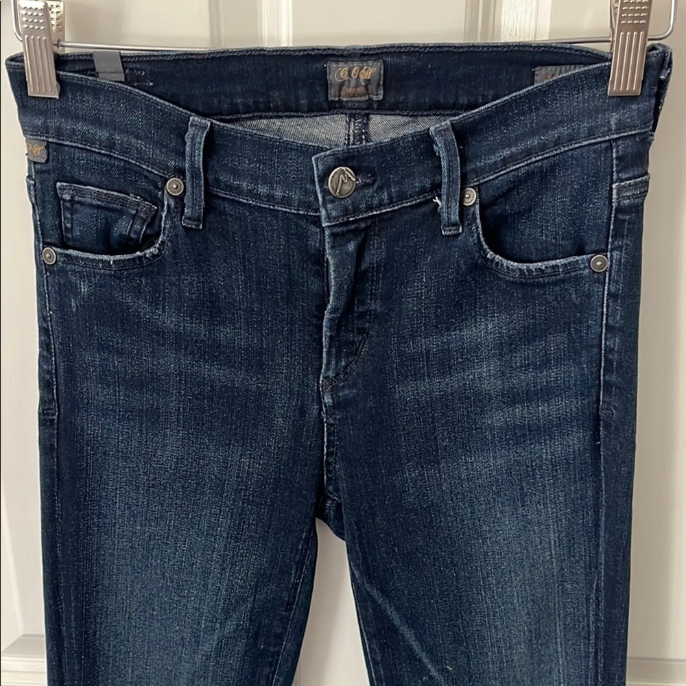 Citizens Of Humanity Blue Skinny Jeans size  8 avedon click skinny leg jeans - Picture 4 of 14
